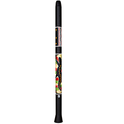Toca Duro Didgeridoo 48" Black with Artwork