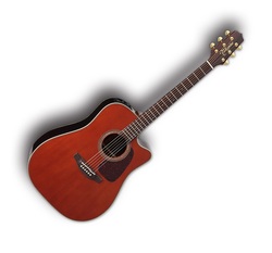 Takamine Pro Series 5 Dreadnought Acoustic Electric Guitar with Cutaway in Whiskey Brown Gloss Finish
